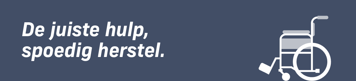 De juiste hulpmiddelen om snel te herstellen De juiste hulpmiddelen om snel te herstellen