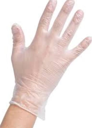 Natalis vinyl handschoenen 10 stuks