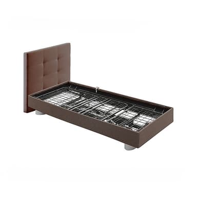 Deron Timeless Deluxe eenpersoons hoog-laagbed taupe