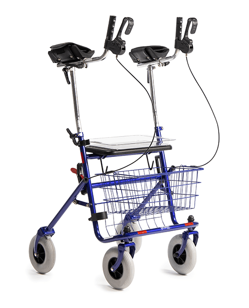 Provo rollator met onderarmschalen