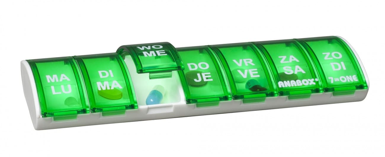 Anabox medicijndoos weekbox