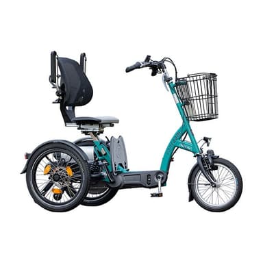 Van Raam Easy Go Scootmobielfiets elektrisch zijaanzicht