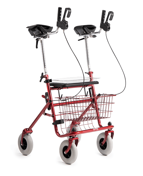 Provo rollator met onderarmschalen