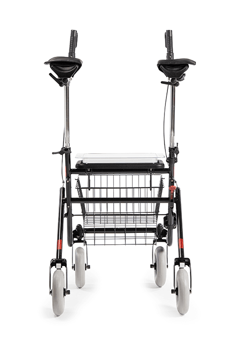 Provo rollator met onderarmschalen