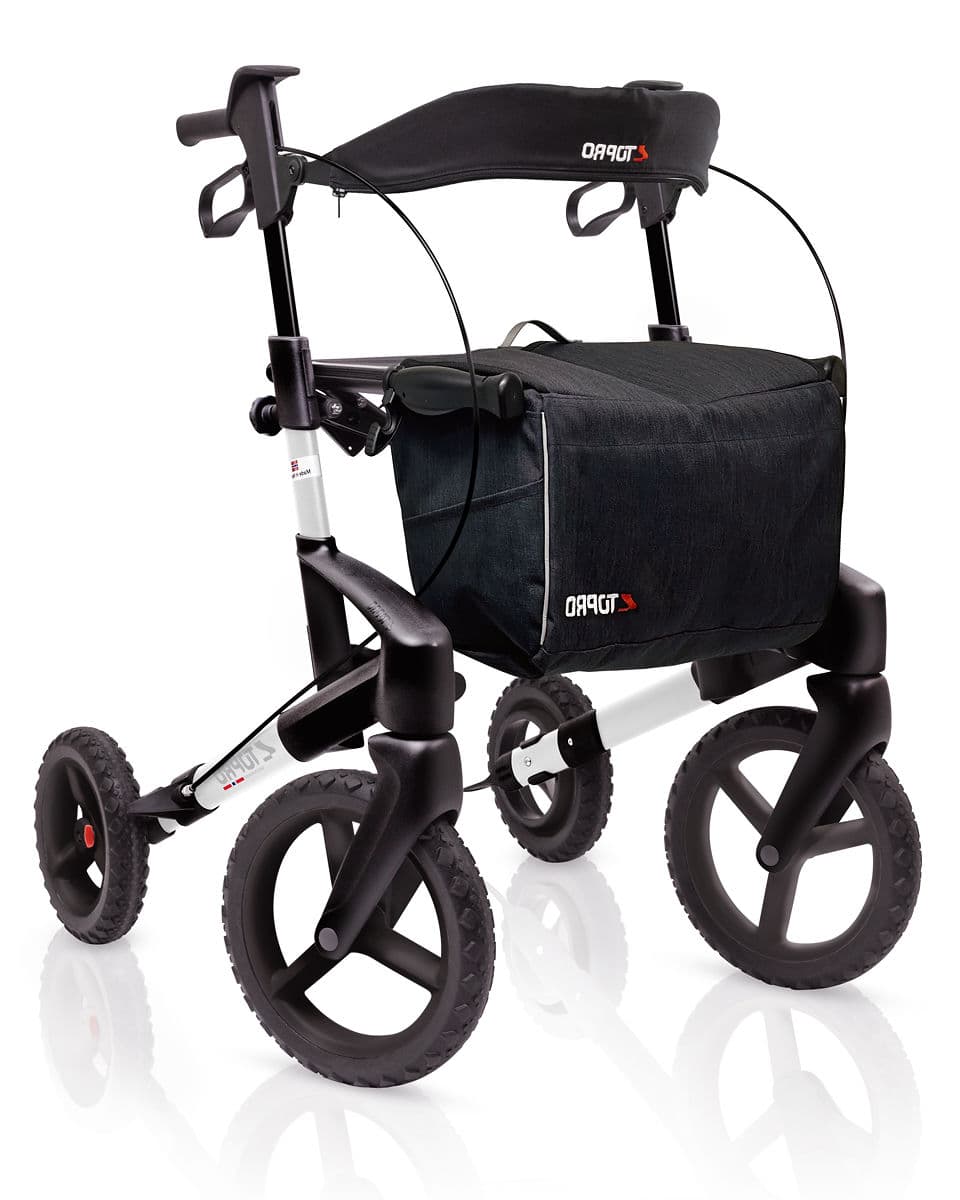 Topro Olympos ATR Slim rollator zilver